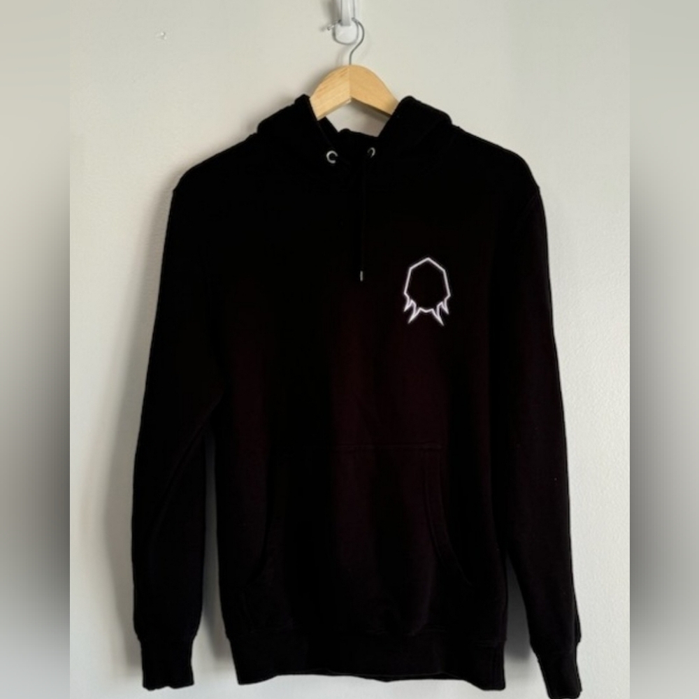 Faze Flea Lane 7 Collection One Unisex Hoodie Mens Small Black Purple Sweatshirt